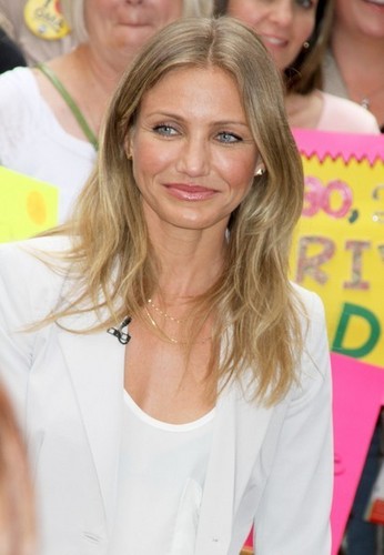  Actress Cameron Diaz appears on "Good Morning America" in New York City.