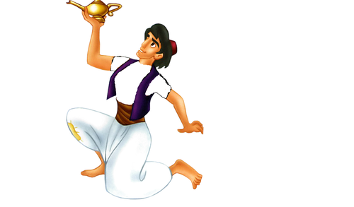  Aladdin in another شرٹ, قمیض
