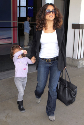  Arriving On A Flight At LAX with Valentina [June 20, 2011]