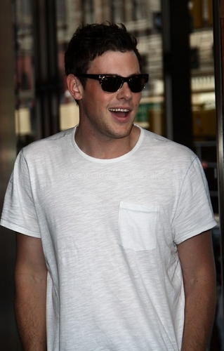  Cory Monteith out the Soho Hotel, New York - June 16, 2011