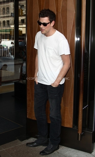 Cory Monteith out the Soho Hotel, New York - June 16, 2011