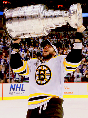  David Krejci and the Stanley Cup - 2011