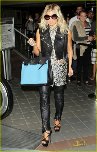  Fergie: LAX Leather Lady