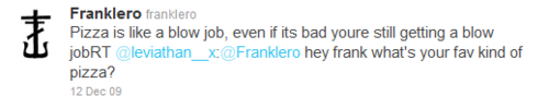  Frank's Tweets