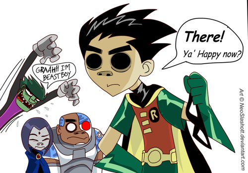  গরিলাজ্‌ as Teen Titans