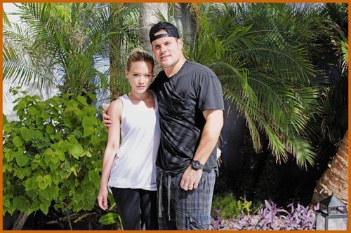  Hilary Duff & Mike Comrie Honeymoon foto