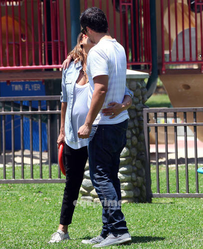  Jessica Alba shows some Cleavage at the Park in Beverly Hills, Jun 18