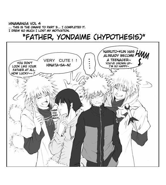 Minato, Naruto and Hinata