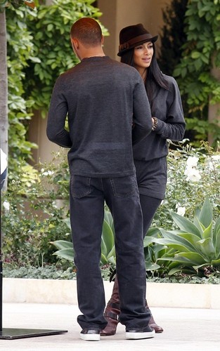  Nicole Scherzinger and Lewis Hamilton out in Beverly Hills, California (June 19).