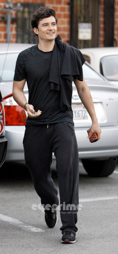  Orlando Bloom leaving his Pilates Class in Hollywood, Jun 20