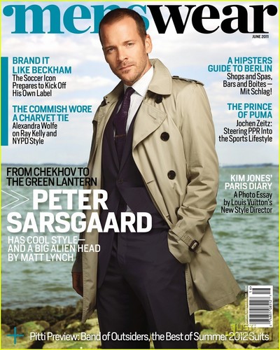  Peter Sarsgaard Covers 'Menswear' July 2011