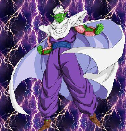  Piccolo in a Lightning backround