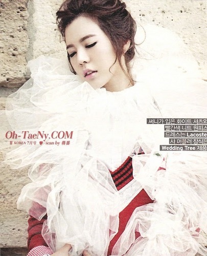  SNSD Sunny WKorea July Issue Scans