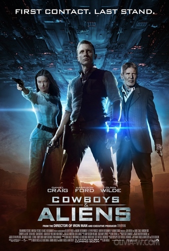  'Cowboys & Aliens' Poster