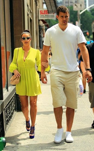  Kim Kardashian and Kris Humphries in NYC. (June 25)