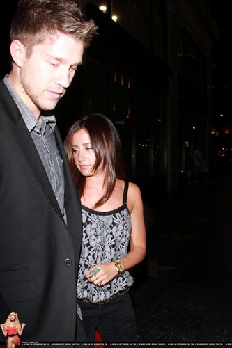 Ashley - Leaving Katsuya in Hollywood with Scott and his sister Julie - June 23, 2011