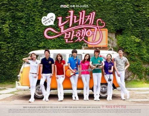  Heartstrings/You've Fallen for Me promotional posters
