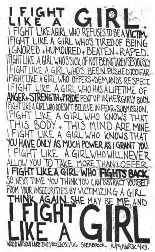 I Fight Like A Girl