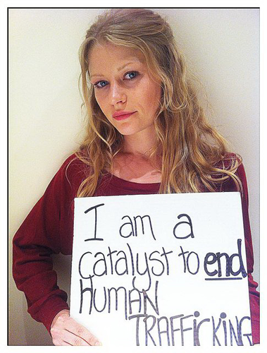  I am a catalyst to end human trafficking
