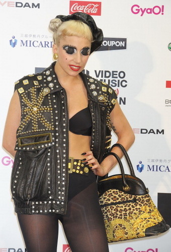  Lady Gaga - mtv Video música Aid Japão Press Room