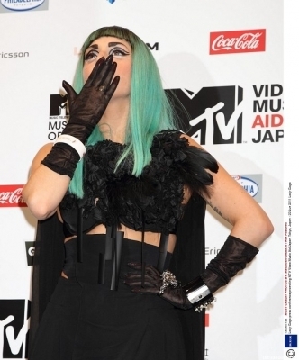  Lady Gaga at the MTV Video muziki Aid Japan Press Conference in Tokyo
