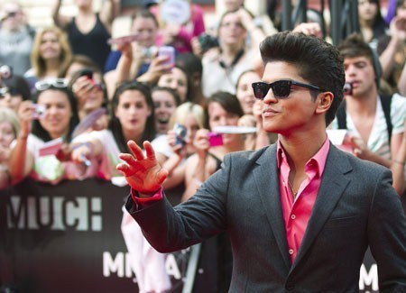  Much संगीत Video Awards <3 2011 Bruno Mars