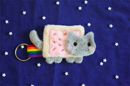 Nyan Cat keychian!