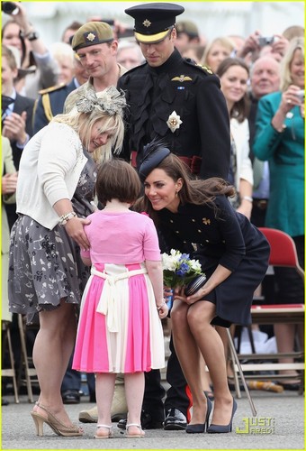  Prince William & Kate: Irish Guards Medal Ceremony
