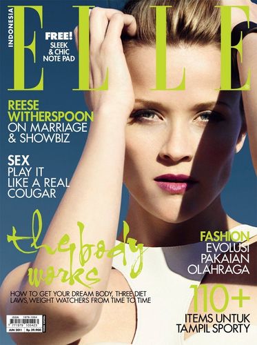 Reese Witherspoon for Elle Indonesia June 2011