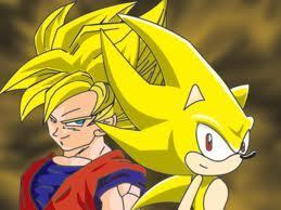  Super Sonic and Goku