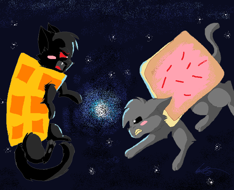 Tac Nyan vs Nyan cat >:)