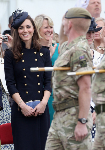  The Duke And Duchess Of Cambridge Attend The Irish Guards Medal Parade