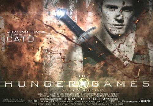 The Hunger Games fanmade movie poster - Cato