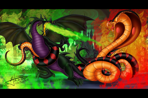  Transformed Maleficent and Jafar