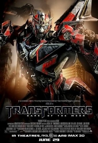  Transformers Dark Of The Moon Official Posters