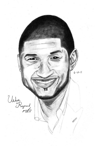 Usher drawing