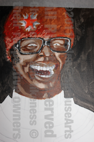  Yo Gabba Gabba Painting Process door Dylan Sprouse!!