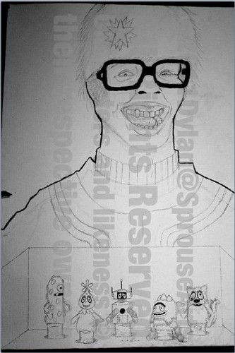  Yo Gabba Gabba Painting Process द्वारा Dylan Sprouse!!