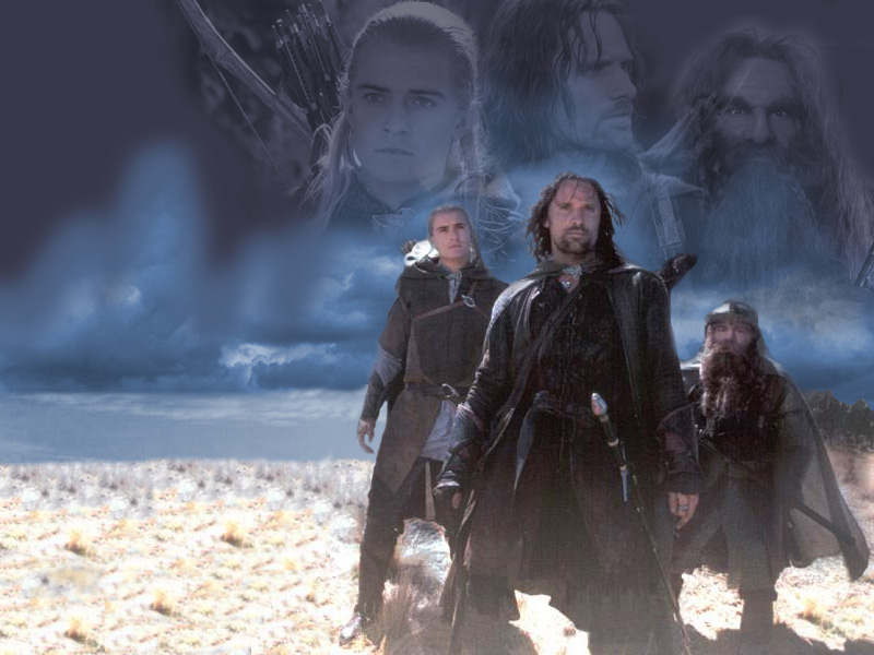 Aragorn, Legolas & Gimli