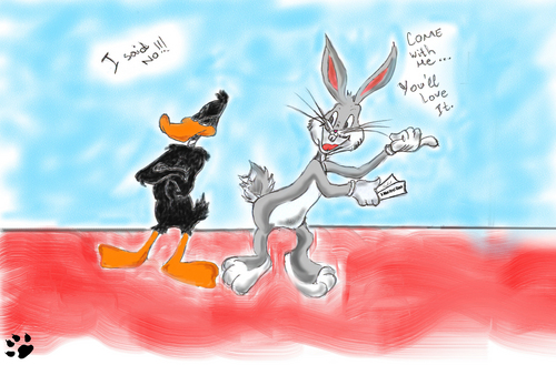  Bugs and Daffy