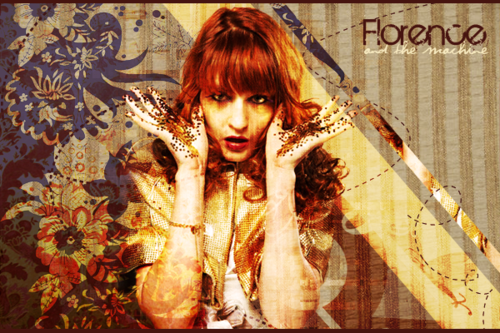  Florence + The Machine peminat Art