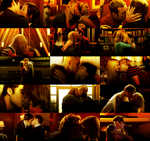  Glee kisses {season 2}