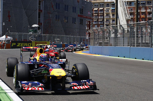  Mark Webber at ValenciaGP