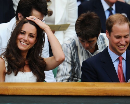  Prince William and Kate Middleton were spotted at the Wimbledon Lawn tênis Championships today (Jun