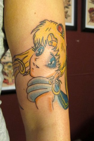  Sailor Moon Tattoo