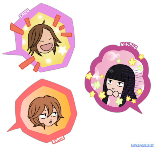  Sawako,Chizuru & Ayane