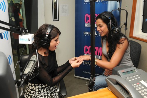  Selena Gomez At SiriusXM Radio Network In New York