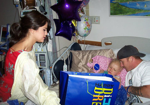 Selena - Visiting a Hospital in Boston - June 24, 2011