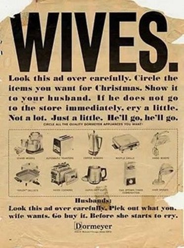  Sexist ads from the 1950's