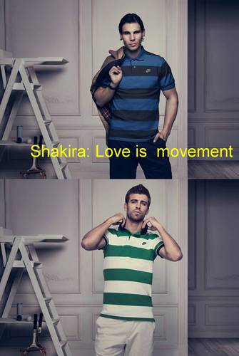  Shakira mens collection Nadal and Pique